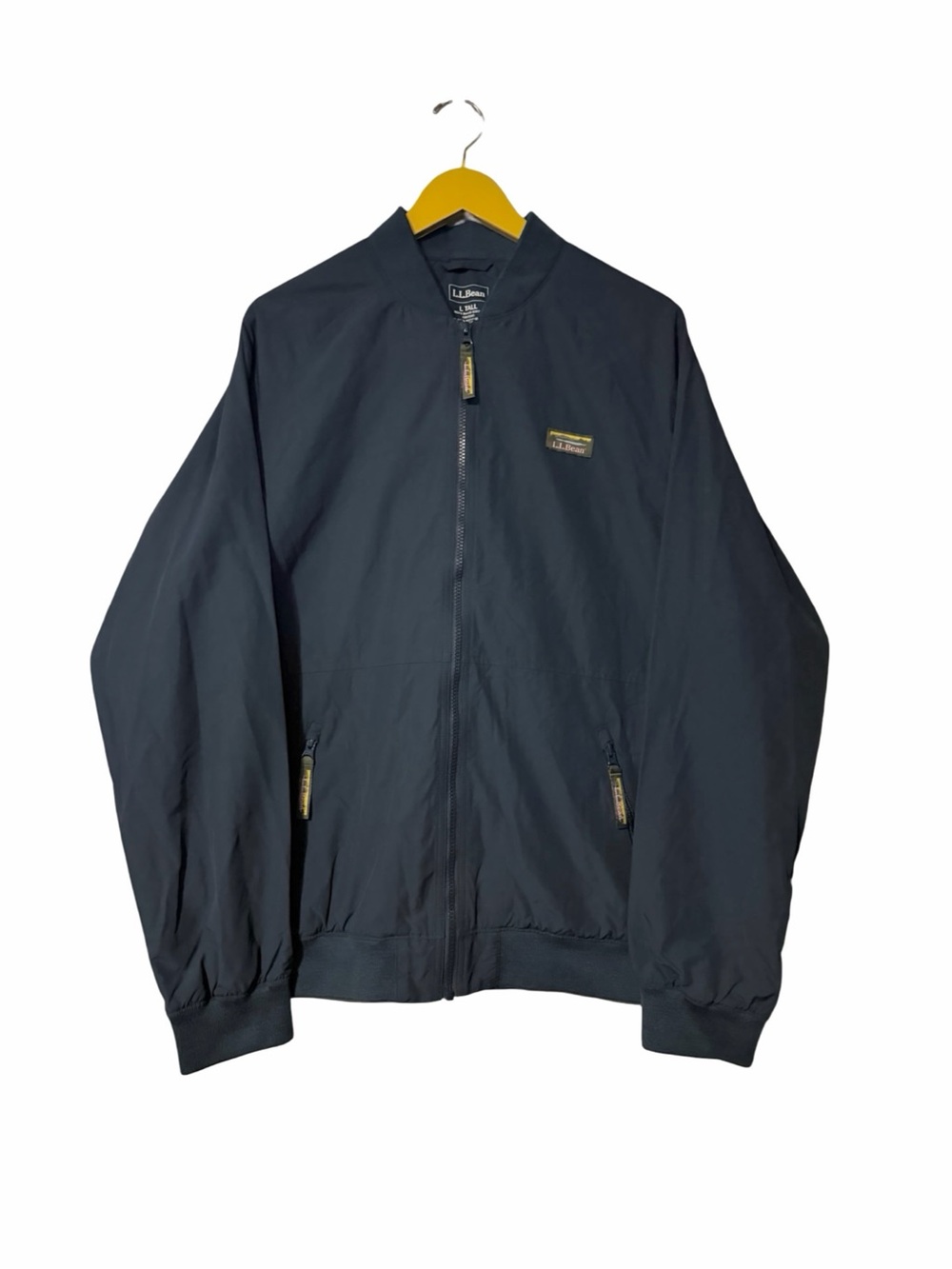 L.L.Bean Navy Blue Fleece Lined Jacket Large